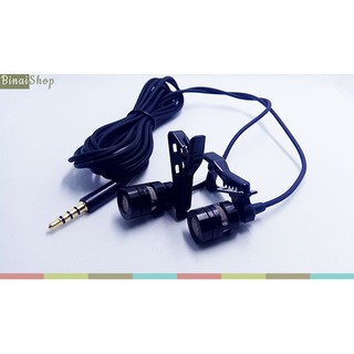 Cặp micro cài áo cho điện thoại Koolsound Lavalier for moblie (2 mic)