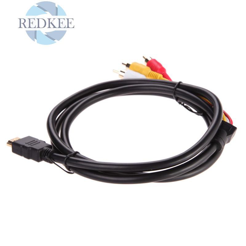 Bộ Chuyển Đổi Âm Thanh / Video Từ 1.5m Hdmi Sang 3-rca
