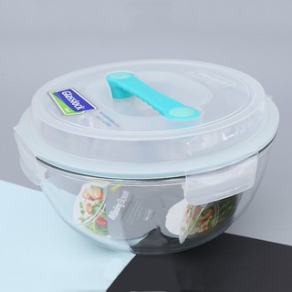 Thố thủy tinh cường lực Glasslock MBCB400 4 lít nắp có tay cầm