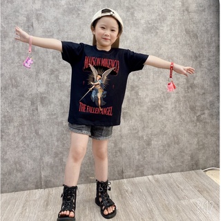 Áo thun Mikenco Fallen Angel nam nữ in hình 5D, áo phông unisex mikenco thiên thần sa ngã - COAVNXK SALEOFF