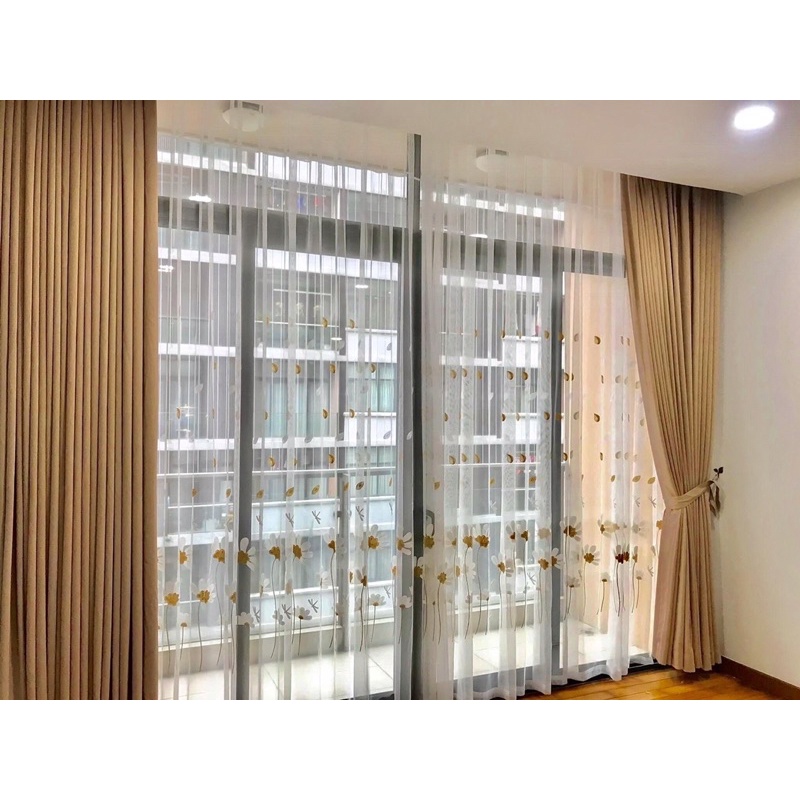 RÈM VON HOA CÚC SIÊU ĐẸP