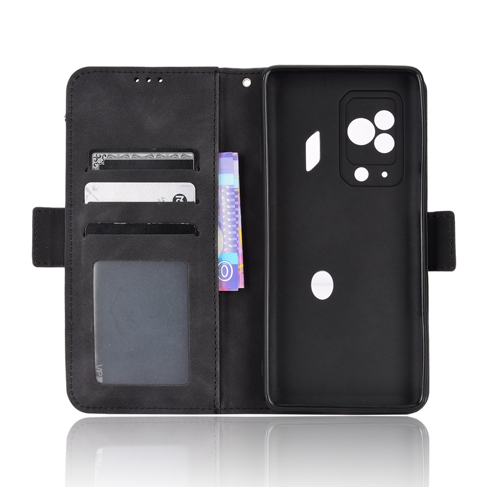 Ốp Điện Thoại Da PU Dạng Ví Đế Lật Có Nhiều Ngăn Đựng Thẻ Cho Xiaomi Black Shark 5 Pro 5G BlackShark 5 RS