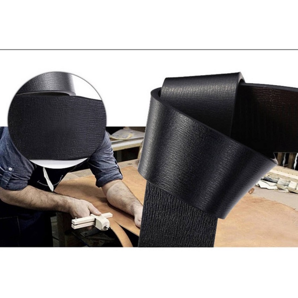 Dây thắt lưng nam loại dây đục lỗ (Không gồm mặt) - tặng kèm cây đục lỗ