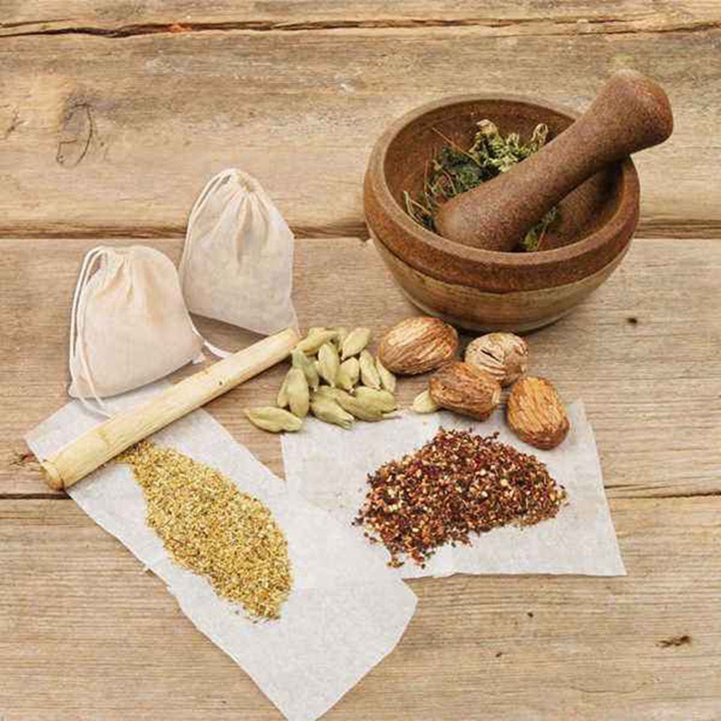 Set 150 Túi Cotton Có Dây Rút (4 x 3 Inch)