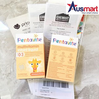 SIRO VITAMIN TỔNG HỢP 👼👼👼 #PENTAVITE #INFANT DROPS 30ml CHO BÉ TỪ 0 - 3 TUỔI