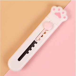 Dao dọc giấy mini hình chân mèo dễ thương