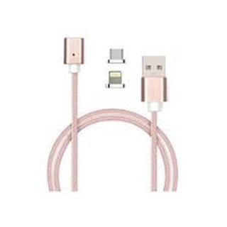 Dây sạc từ tính hít nam châm Glatten - hỗ trợ cổng lightning cho iPhone và microUSB cho các máy Android