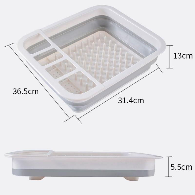 Giá Đựng Bát Đĩa Đa Năng Bằng Nhựa Silicon Gấp Gọn Tiện Dụng, Kệ Bát Đĩa Để Bàn Tiết Kiệm Diện Tích | BigBuy360 - bigbuy360.vn