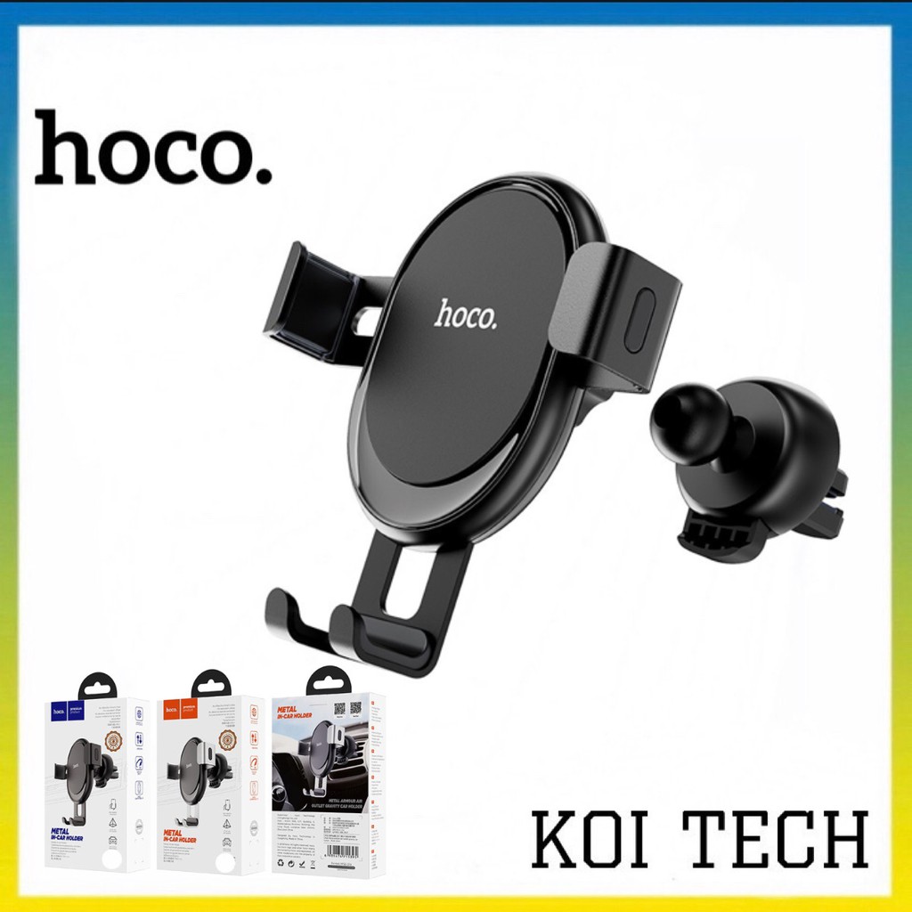 Giá đỡ điện thoại trên xe hơi hoco ca56 - giá kẹp điện thoại trên oto gắn cửa điều hòa - vienthonghn