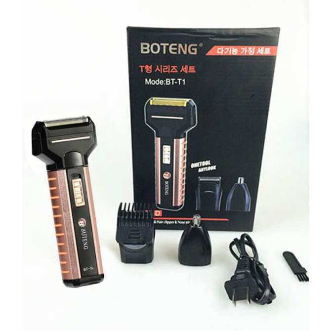 Tông đơ cắt tóc,cạo râu 3 in 1 Boteng BT-T1 Ubán cho vui