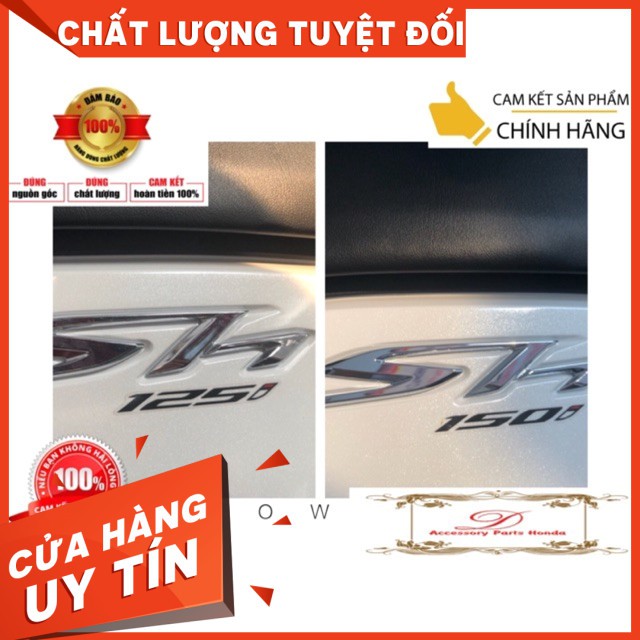 ( Giá 1 Đôi - 2 Bên ) Tem chữ 150i Honda SH 150i 2017-2019 Chính Hãng
