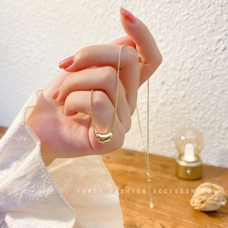 Dây chuyền nữ dáng basic hạt đậu may mắn Lucky Bean C33