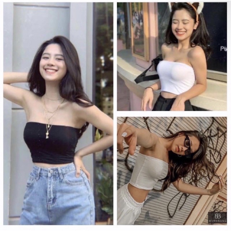 Áo quây croptop nữ