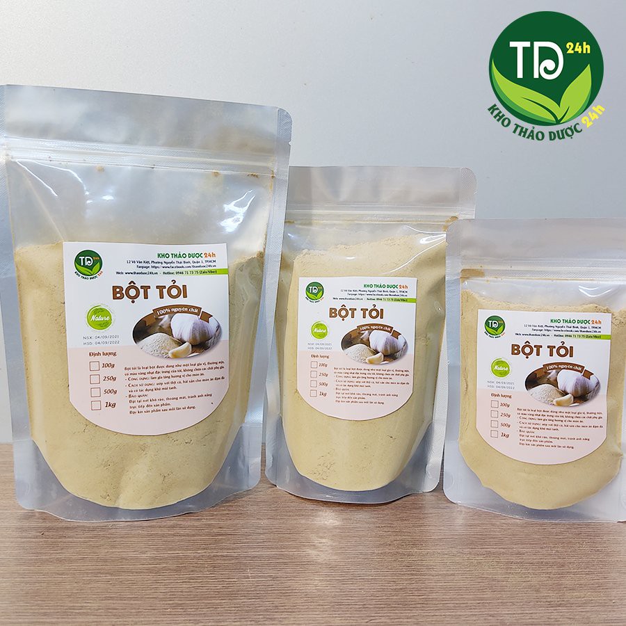 [1kg] Bột tỏi nguyên chất 100%, giá tốt trên thị trường I Kho Thảo Dược 24h