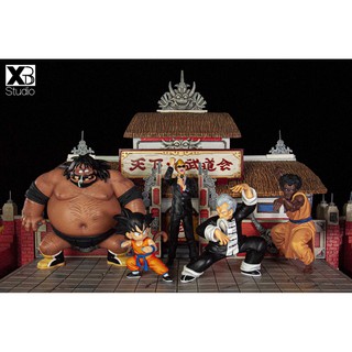 Mô hình Resin Dragonball chính hãng - Trọng tài MC, Chappa, Namu - XBD Studio