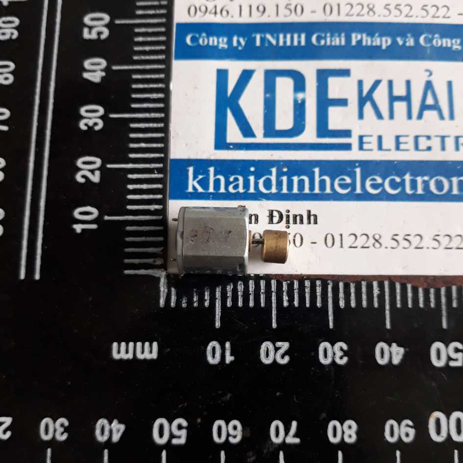2 cái ĐỘNG CƠ RUNG mini 1.5V, 70mA 5g kde3025