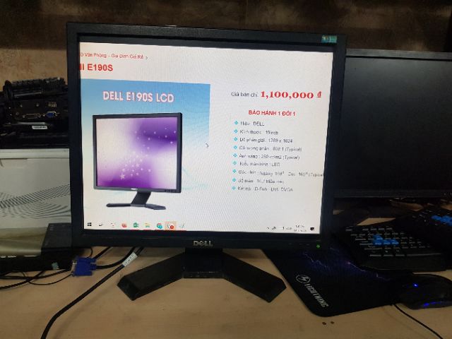MÀN HÌNH LCD DELL 19IN E190S SALE (BH 01 tháng) | BigBuy360 - bigbuy360.vn