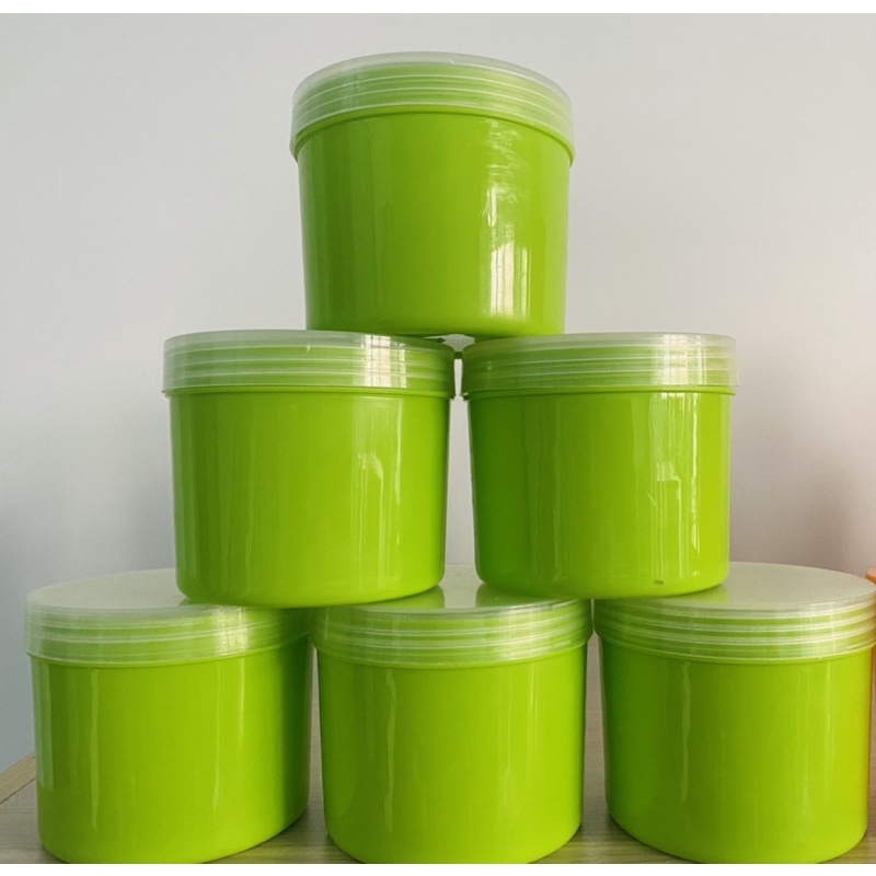 Hủ đựng kem 500g (màu trắng, đen, xanh, cam, Hồng, vàng, trong)