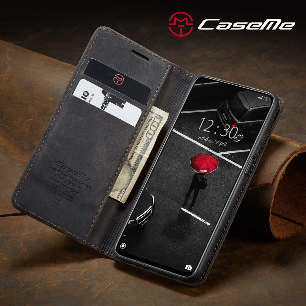 CASEME Bao Da Có Ngăn Đựng Thẻ Cho Xiaomi Mi 10t Lite 5g