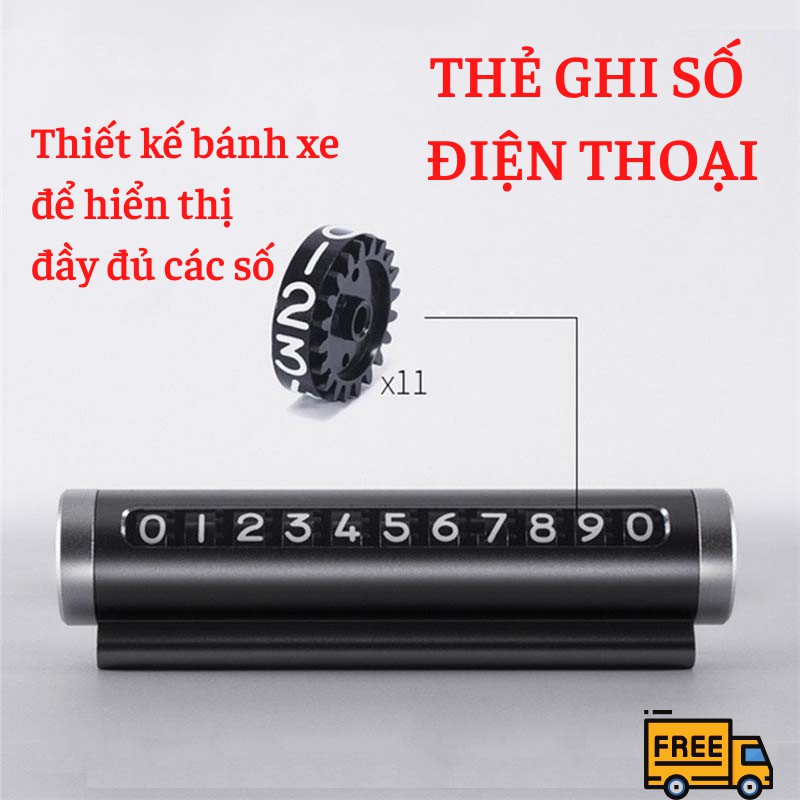 Bảng Ghi Số Điện Thoại, Thẻ Điện Thoại Để Taplo Xe Hơi - AUTO BEN