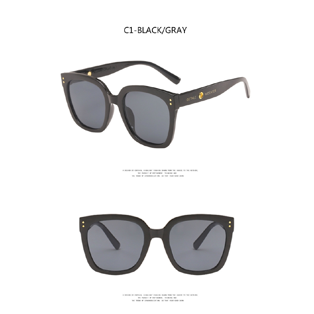 Kính mát gọng vuông retro phong cách đường phố 2020 cá tính