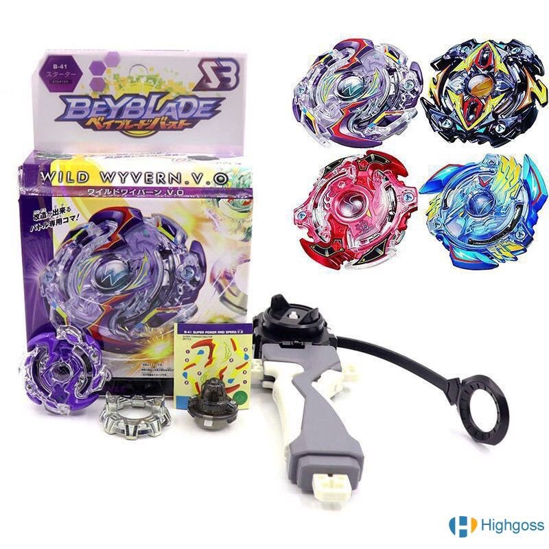 Bộ Đồ Chơi Con Quay Burst Beyblade Starter B34/B35/B41/B59 NO.BB801