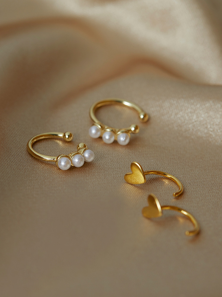 Bông Tai Mạ Bạc 925 Đính Ngọc Trai Nhân Tạo Thời Trang 2021