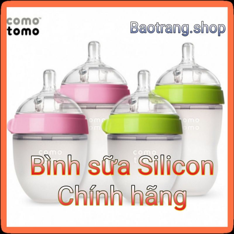 [Siêu rẻ] Bình sữa Comotomo 150ml/ 250ml siêu mềm cho bé