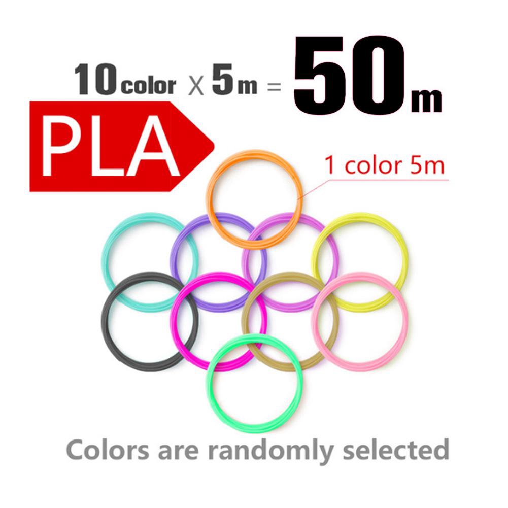 10 Rolls PLA Filament Nhựa 1.75MM Nhựa cho in 3D Pen | WebRaoVat - webraovat.net.vn