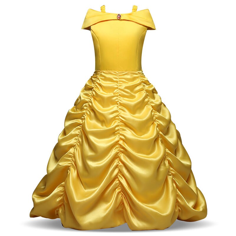 Công Chúa Belle Halloween Đầm Cho Cho Người Đẹp Và Quái Thú Elsa Đầm Bé Gái Vai Trò Chơi Trang Phục Trẻ Em Áo Trẻ Em quầ