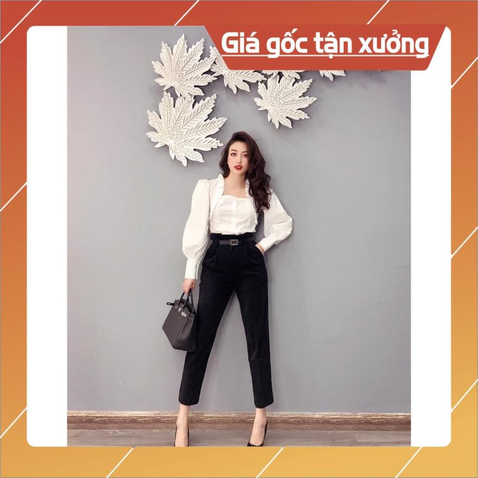 [Hàng Chất Lượng] (HÌNH THẬT) Áo Sơ Mi Cổ Chạy Bèo Tay Bo Cao | BigBuy360 - bigbuy360.vn