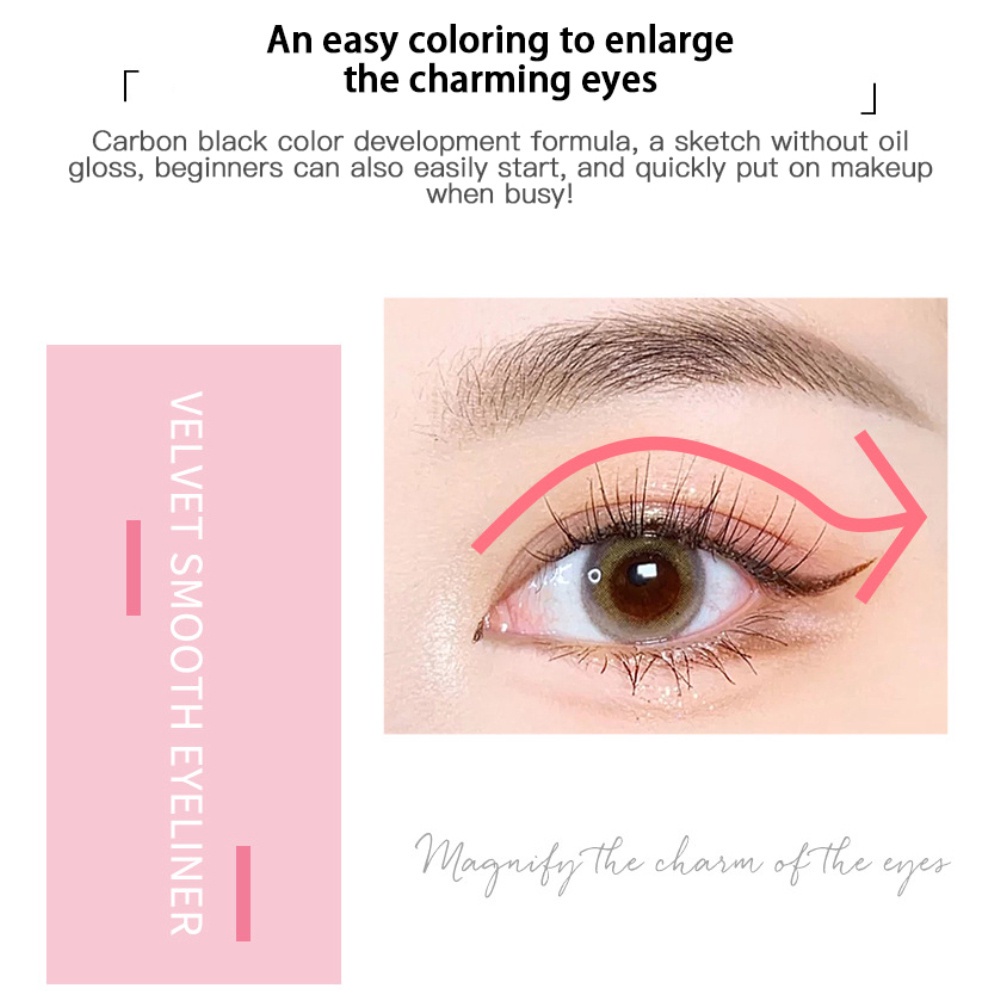 [Hàng mới về] Bút kẻ mắt gỗ MENOW không thấm nước màu đen cá tính màu nhung mịn dành cho người mới bắt đầu | BigBuy360 - bigbuy360.vn