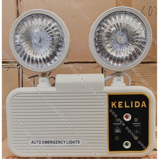 Đèn sự cố mắt cua Kelida 2x3W Dự trữ Pin 40 giờ Đèn thoát hiểm mắt cua Kelida