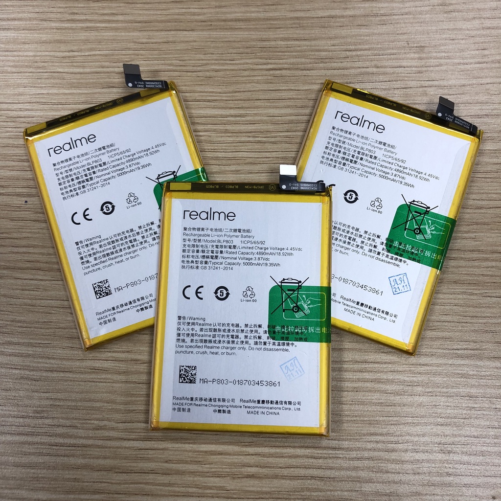 Pin Oppo A53 2020 Realme V3 BLP803 - Thay thế