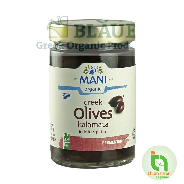 Quả oliu hữu cơ Mani/ Epikouros 280gr/315gr Organic Olives