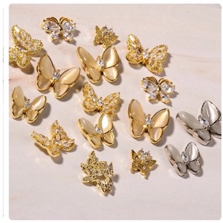 Charm bướm đá , phụ kiện trang trí Nail