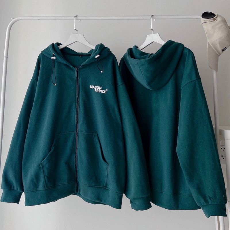 Áo Hoodie Zip Mason Prince Unisex Nam Nữ