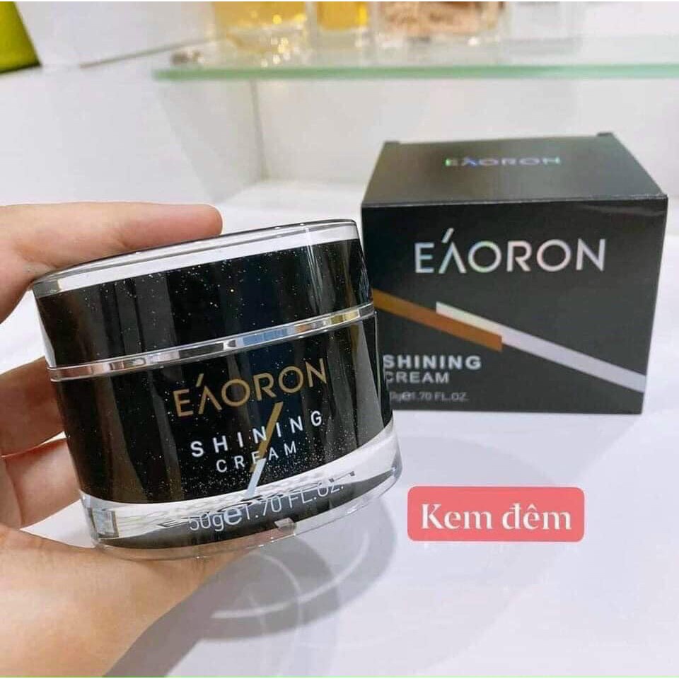 Kem Dưỡng Da Ban Đêm Eaoron Black Shining Cream 50ml của Úc