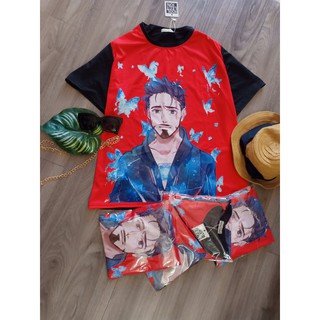 áo thun marvel bigsize UNISEX ( tony stark ) KY92
