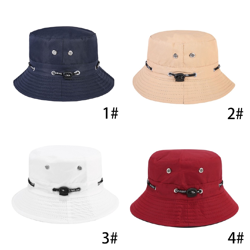 Unisex Bucket Hat Hunting Fishing Cap Summer Travel Sun Screen Hats