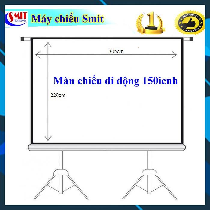 Màn Chiếu 3 Chân di động Dalite 100 inch - 150inch Hàng Chính Hãng