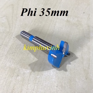 01 cái - 35mm mũi khoét gỗ - mũi khoan gỗ 35li - mũi khoét lỗ gỗ 35