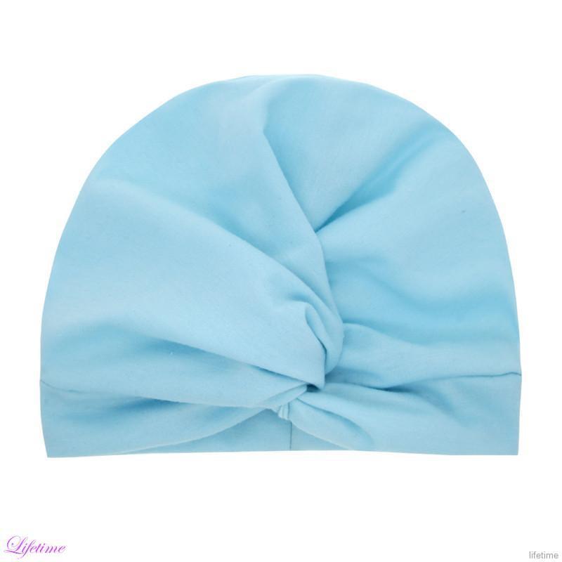 Mũ Turban Thắt Nơ Xinh Xắn Cho Bé Gái