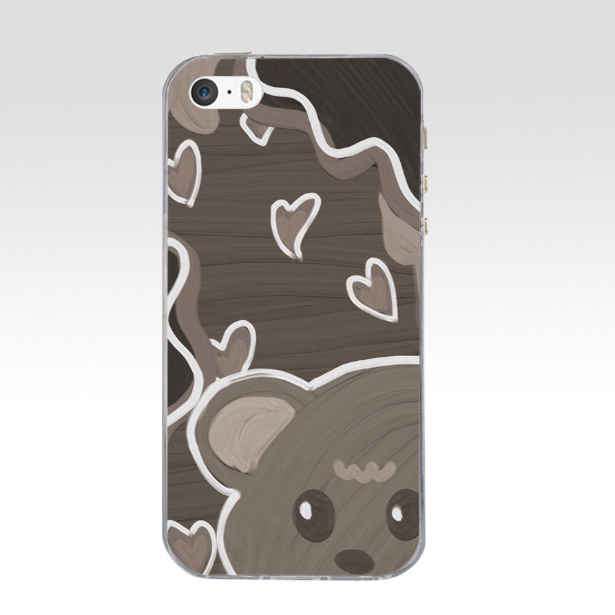 Ốp Lưng TPU Mềm In Hình Thời Trang Cho iphone 5 5s se 6 6s