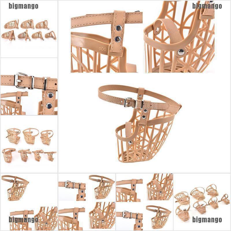 Dụng cụ khóa mõm chó chống cắn bừa 7 size có thể được điều chỉnh