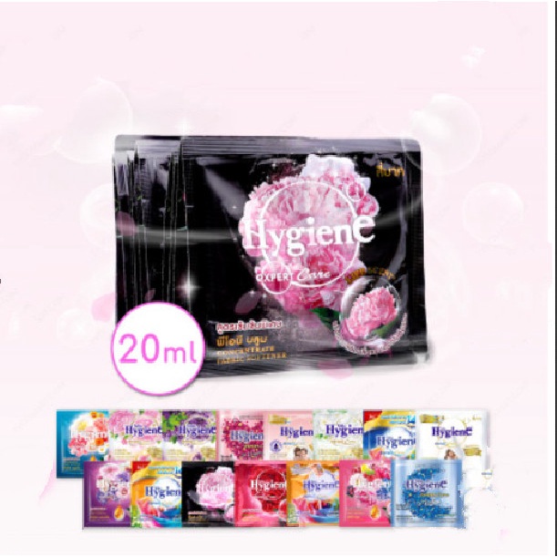 Nước Xả vải Hygiene Thái Lan gói 20ml đậm đặc siêu thơm