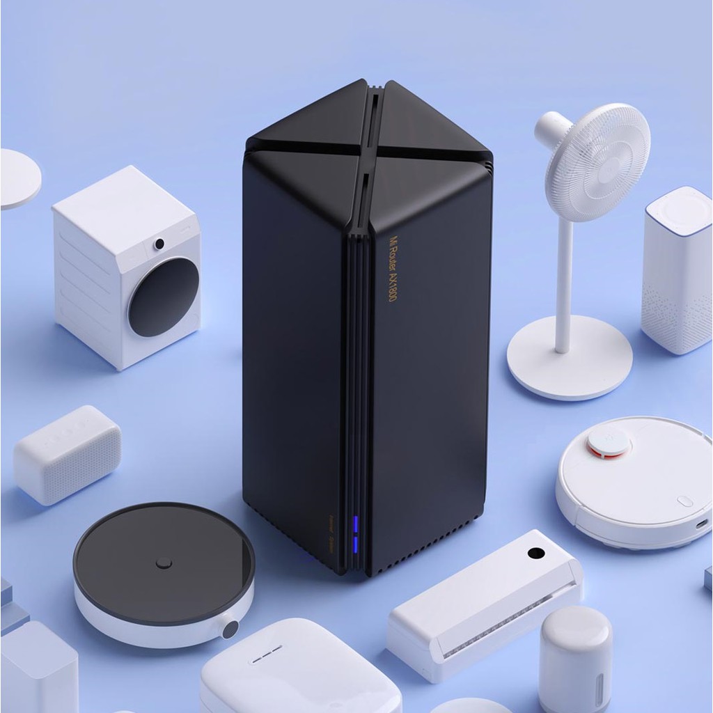 Xiaomi Router AX1800, bộ phát sóng Wifi/ Wi-Fi 6, hỗ trợ MESH, kết nối 128 thiết bị