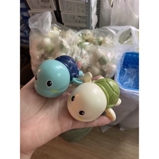 Set 3 chú rùa tập bơi