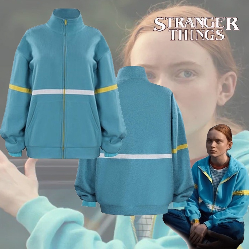Stranger Things 4 áo -Max Mayfield áo choàng ngoài Cosplay Costume Chất Lượng Bộ Đồ Hóa Trang Nhân Vật Trong Phim