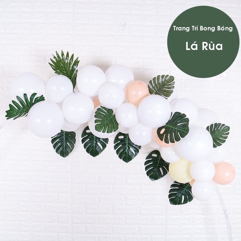 Lá rùa trang trí bóng